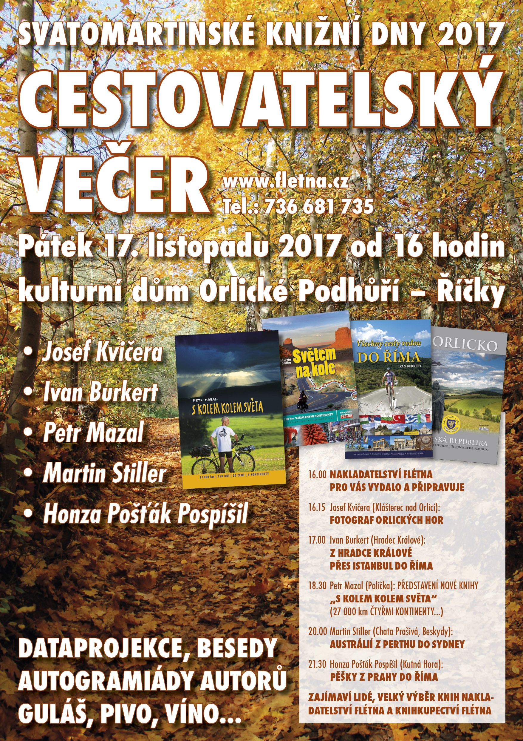 Cestovatelský večer SKD 2017