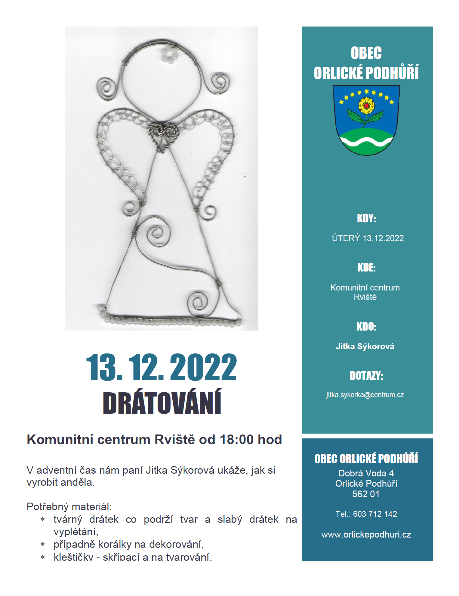 Drátování 13.12