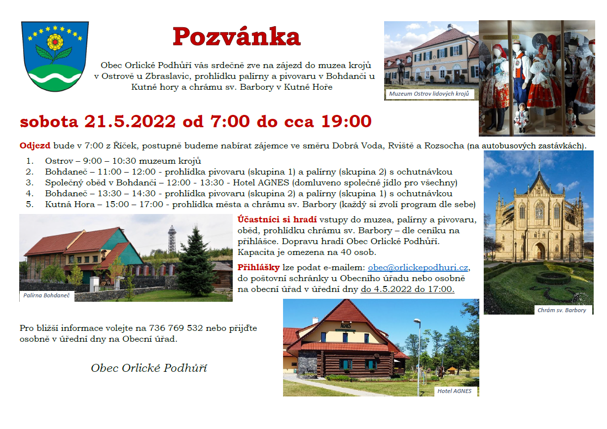 Pozvánka 21.5.2022