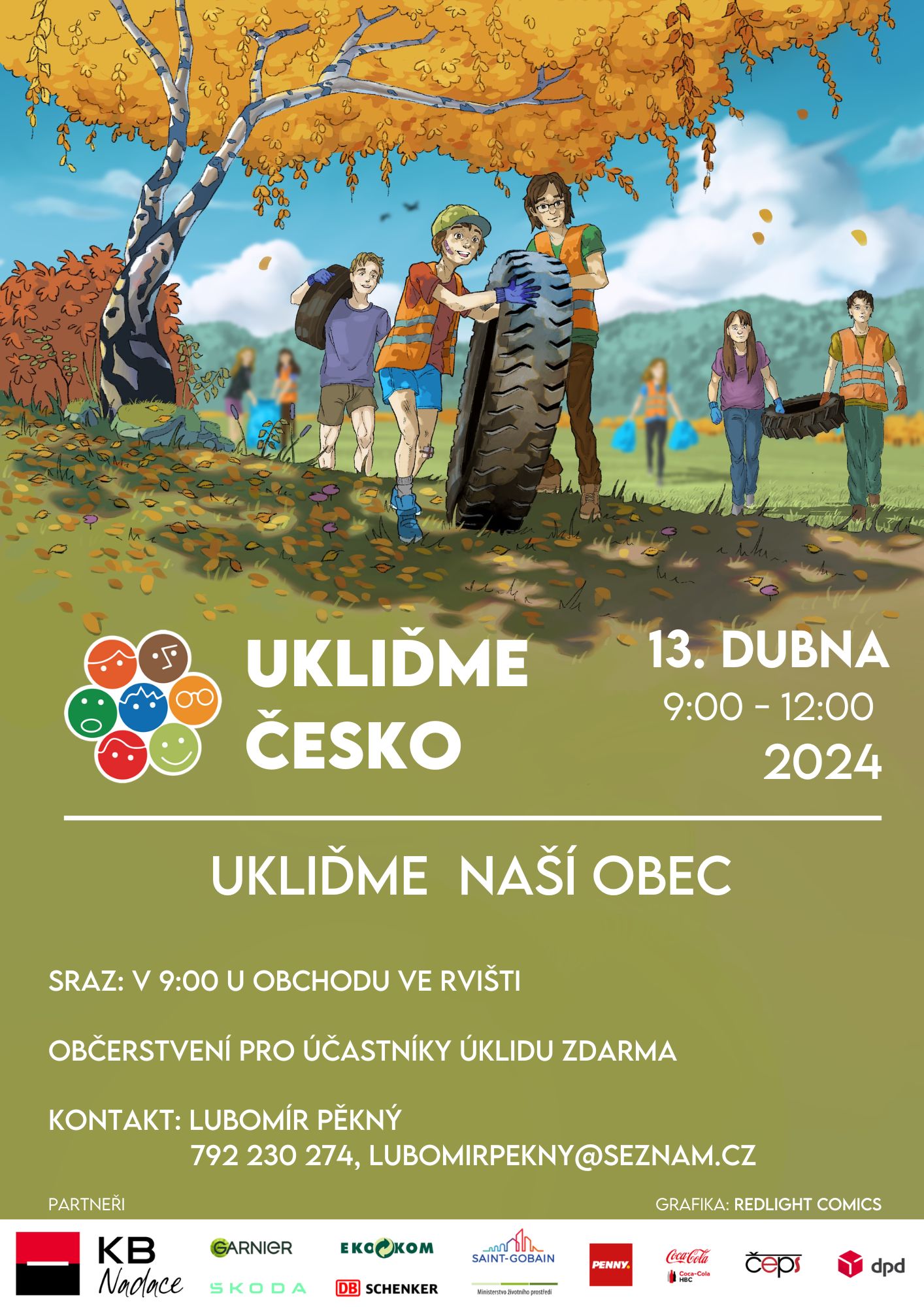 UKLIĎME ČESKO 13.4.2024 Rviště