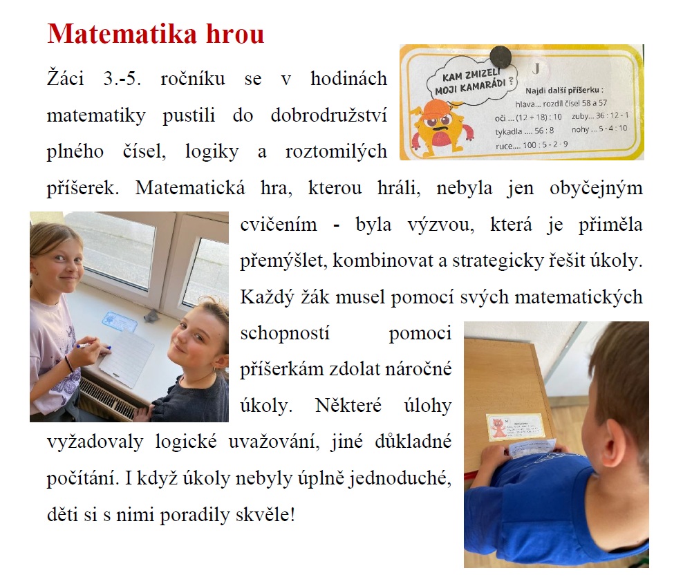 matemtika hrou